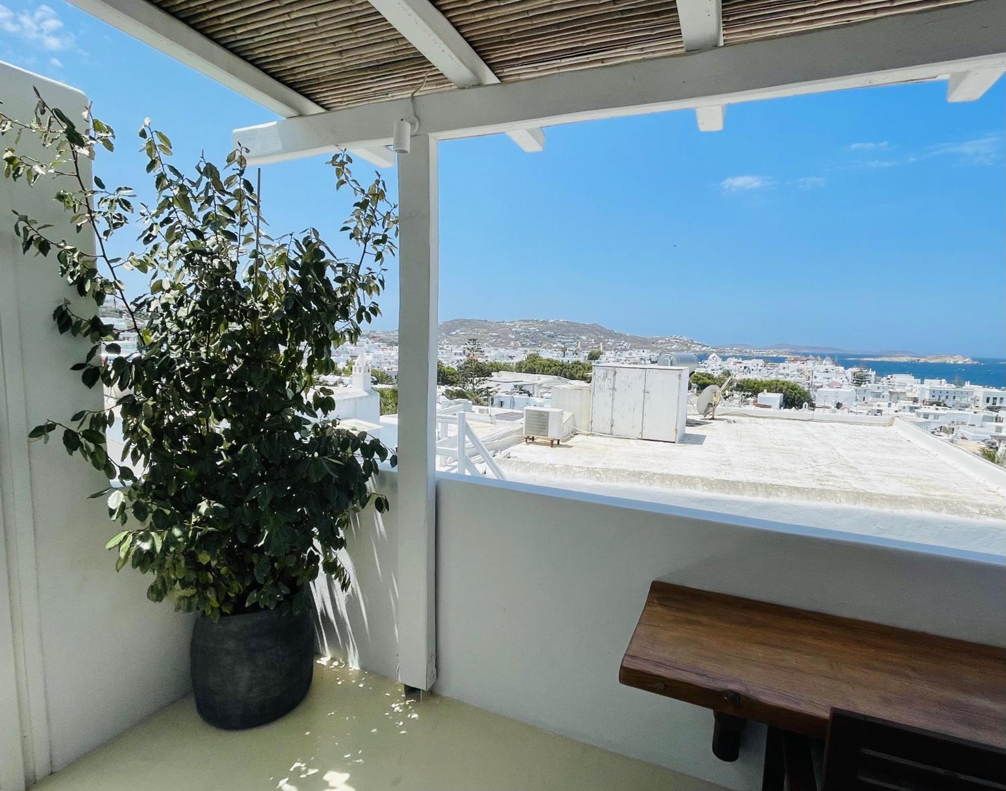 Mykonian Starling - Town N' Sunset View Apartment Mykonos Town Luaran gambar