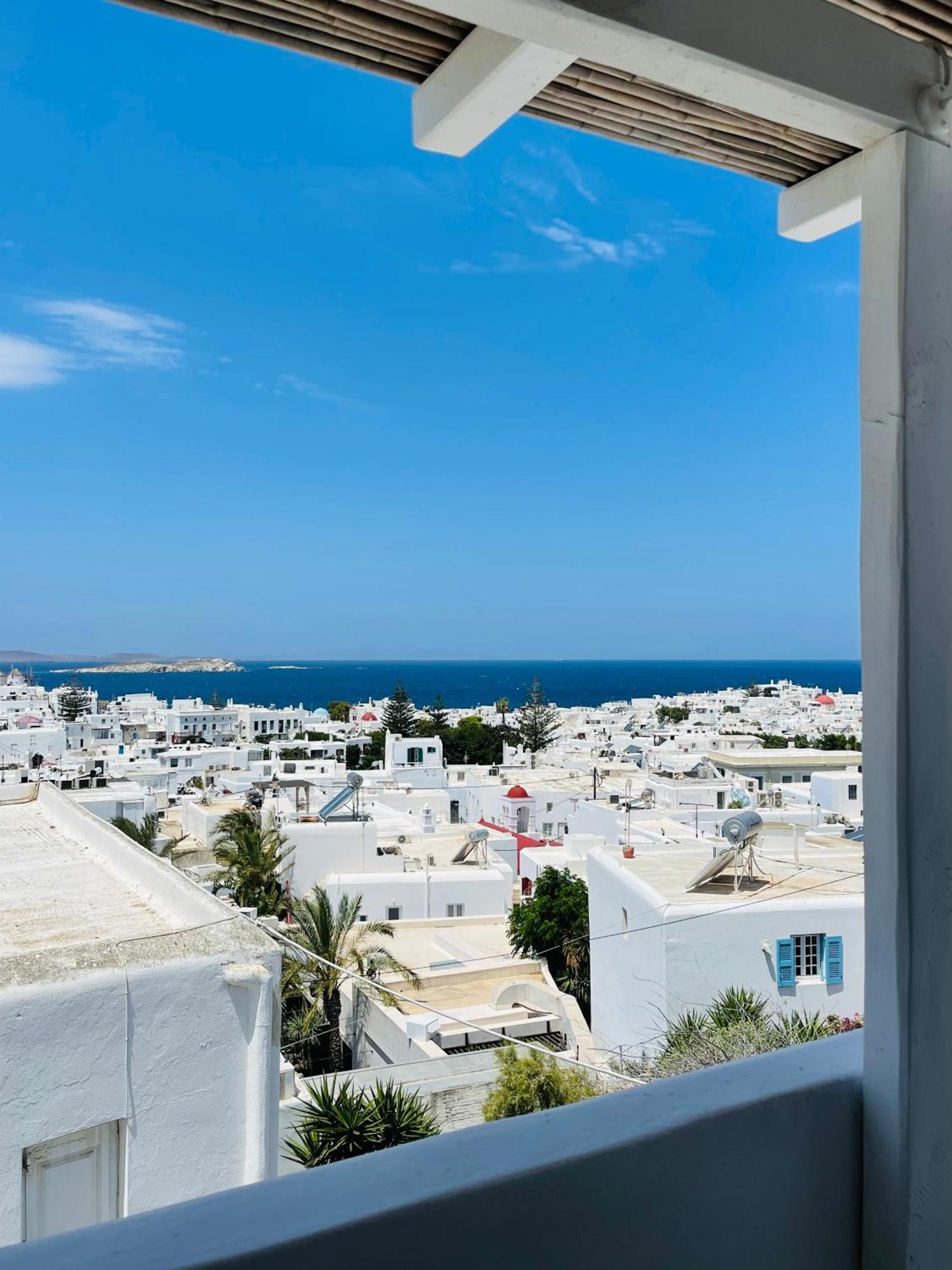 Mykonian Starling - Town N' Sunset View Apartment Mykonos Town Luaran gambar